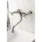 Kingston Brass KS1216BEX Wall Mount Bathroom Faucet, Polished Nickel KS1216BEX - alternate 3